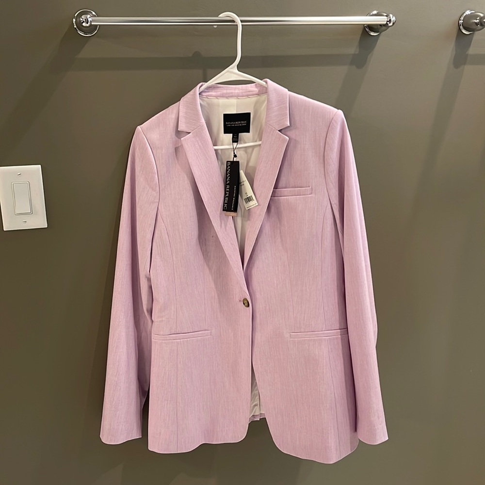 Banana Republic Lilac Blazer